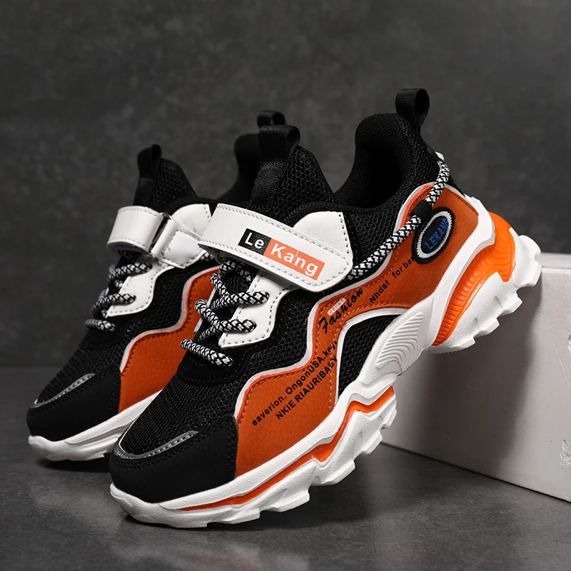 

Spring Kids Sneakers Children Sport Shoes Fashion Boys Casual Shoes Summer Breathable Mesh Tenis boys Running shoes for Boy