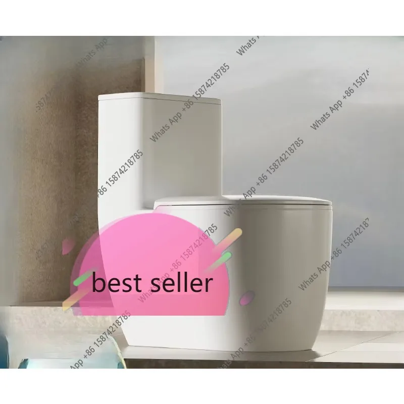 

Унитаз керамический 43K X для дома, с супервихревым смывом, большой диаметр, водосберегающий, стандартный