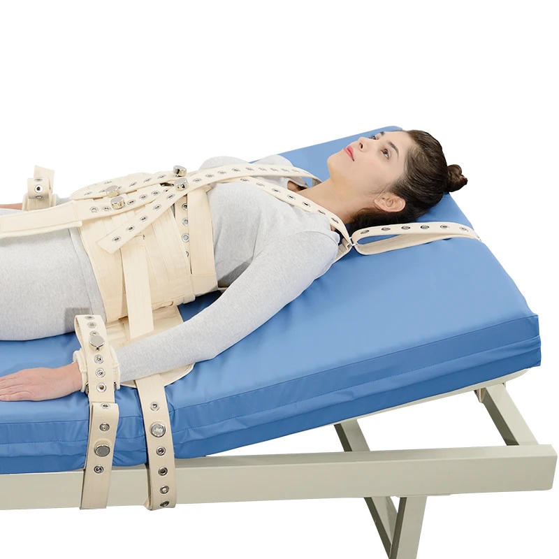 Lying Bed Shoulder Mental Hospital Restraints Belt With Magnetic Lock Fixation For Psychiatric Patients Rehabilita Care