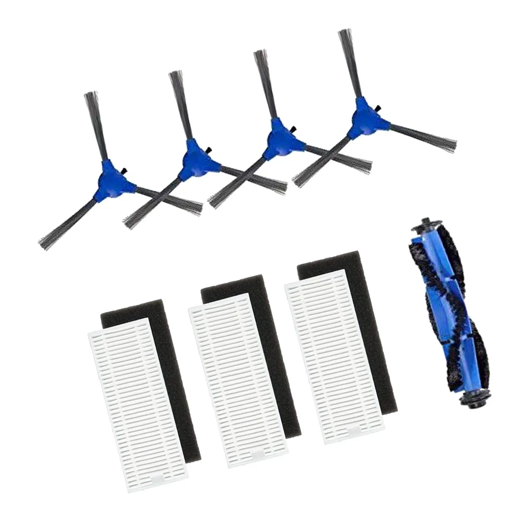 11x Replacement Main Brush + Side Brush + Filter for Robovac 11s 30