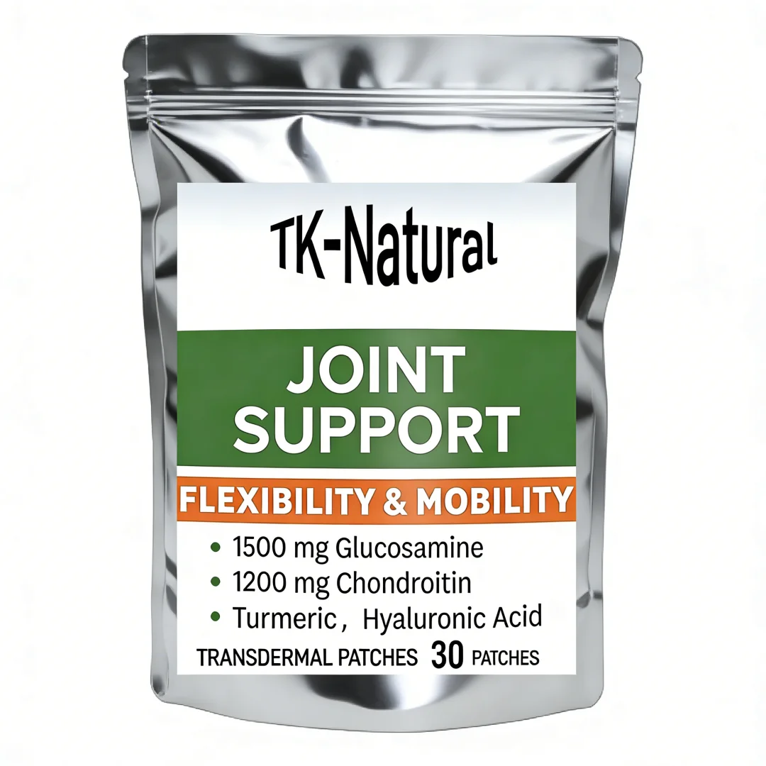 30 Patches Health Joint Support Transdermal Patches with Glucosamine Chondroitin Curcumin Support for Knee, Cartilage & Bone