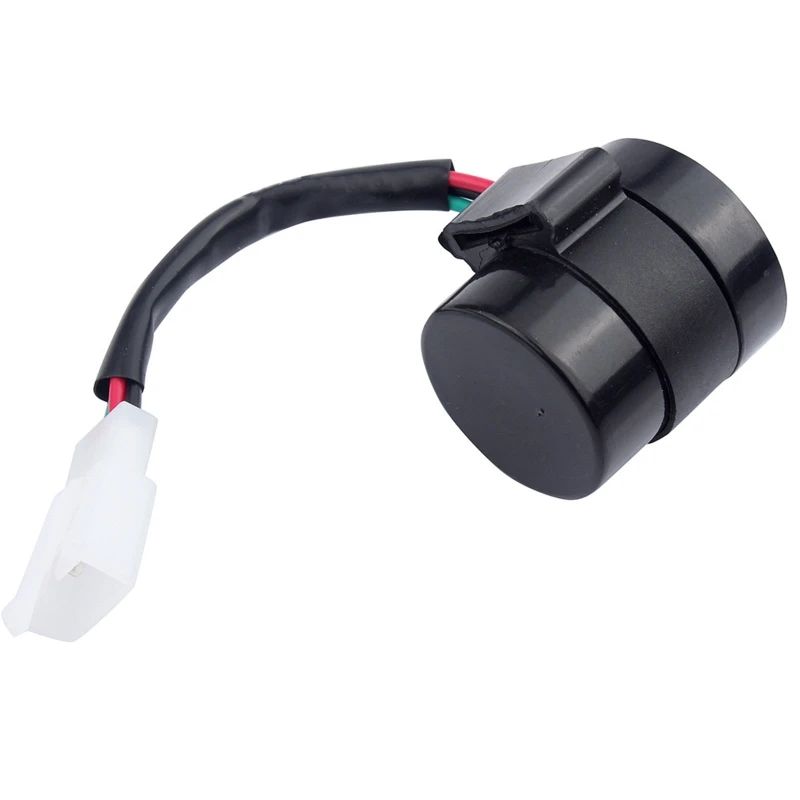 Indicatore di direzione lampeggiante elettronico a LED Lampeggiatore Relè Indicatore luminoso Rapid Hyper Flash 3 pin per GY6