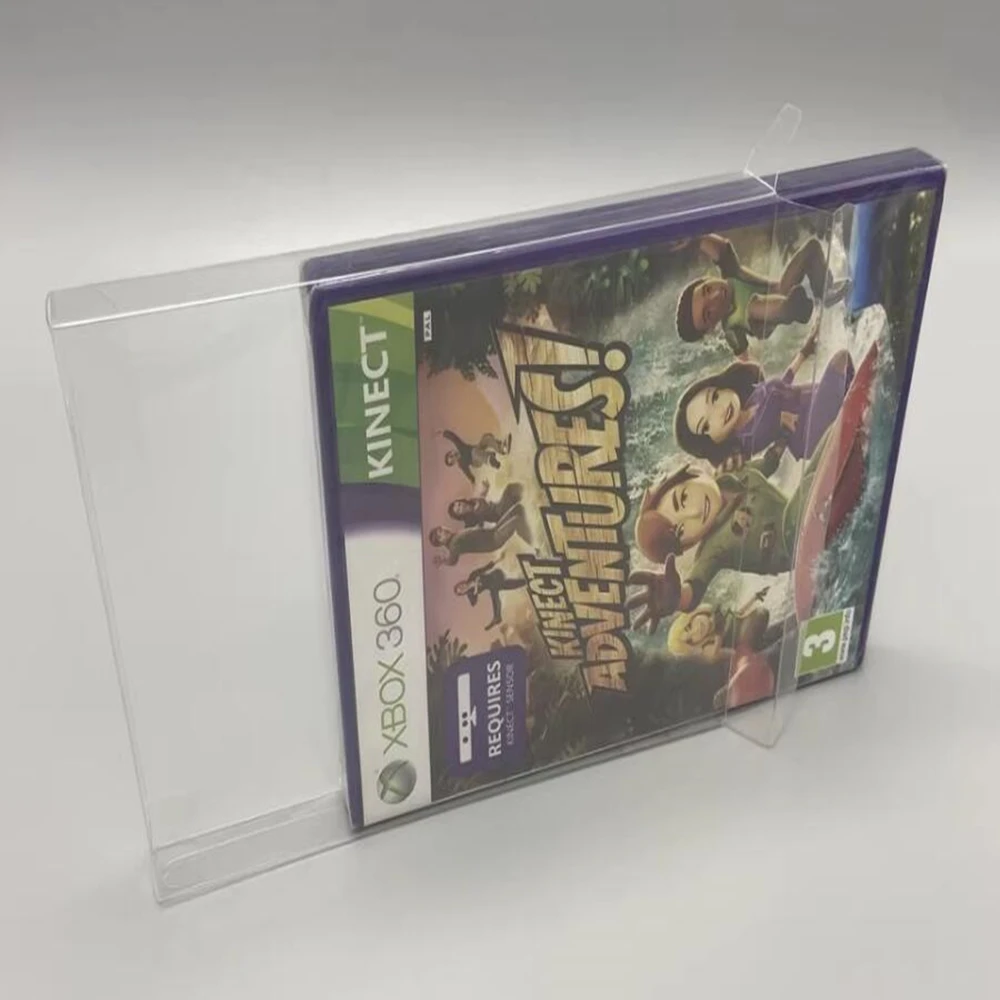 Transparent Box Protector For Microsoft Xbox 360 Collect Boxes TEP Storage Game Shell Clear Display Case