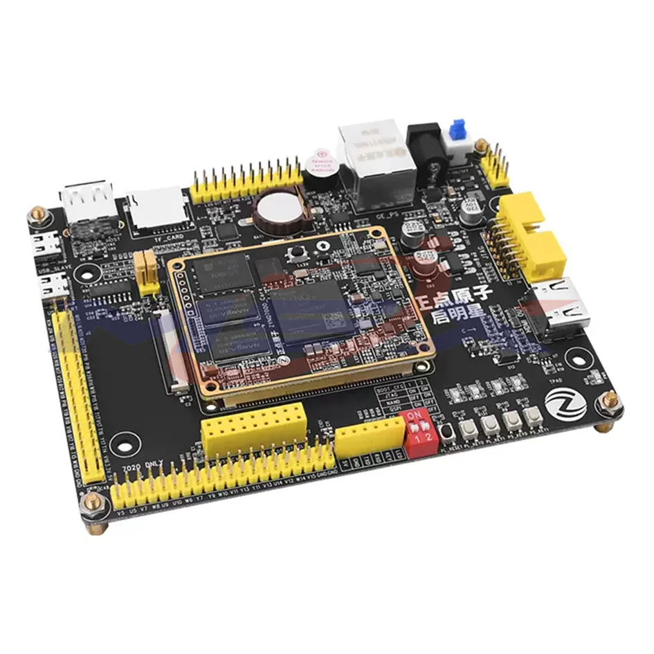 [Zhengdian Atomic] Qixing ZYNQ pengembangan artificial intelligence FPGA board XILINX 7020 dengan pengunduh