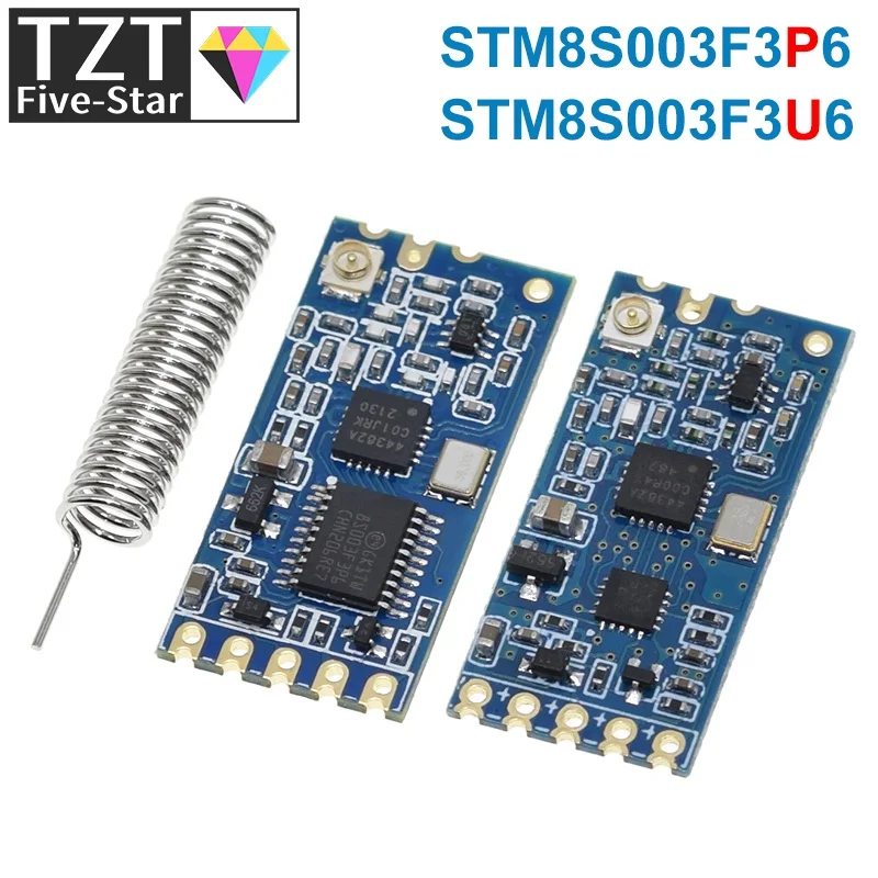 TZT  433Mhz HC-12 SI4463 Wireless Serial Port Module 1000m Replace Bluetooth NEW