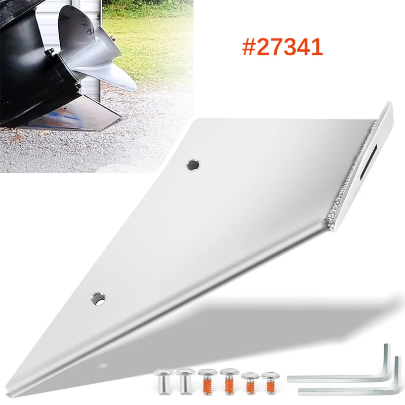 Skeg Guard Keel Guard 27341 Fit for Mercury Mariner 40/50 / 60HP 2 & 4 Stroke 2003-Present & Evinrude Johnson 40-50 HP 4 Stroke