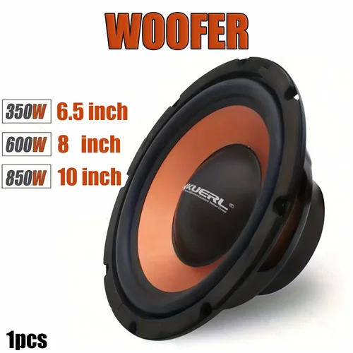 1 Uds. Subwoofer de coche de 6,5/8/10 pulgadas de alta potencia 35 núcleos 100 altavoces magnéticos para coche música estéreo Subwoofer modificación de altavoz de coche