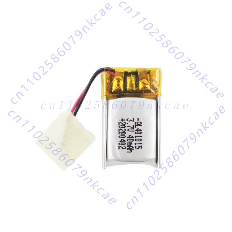 For 3.7V Bluetooth lithium battery 401015 polymer lithium battery 40mAh hearing aid Walkman pair of ears