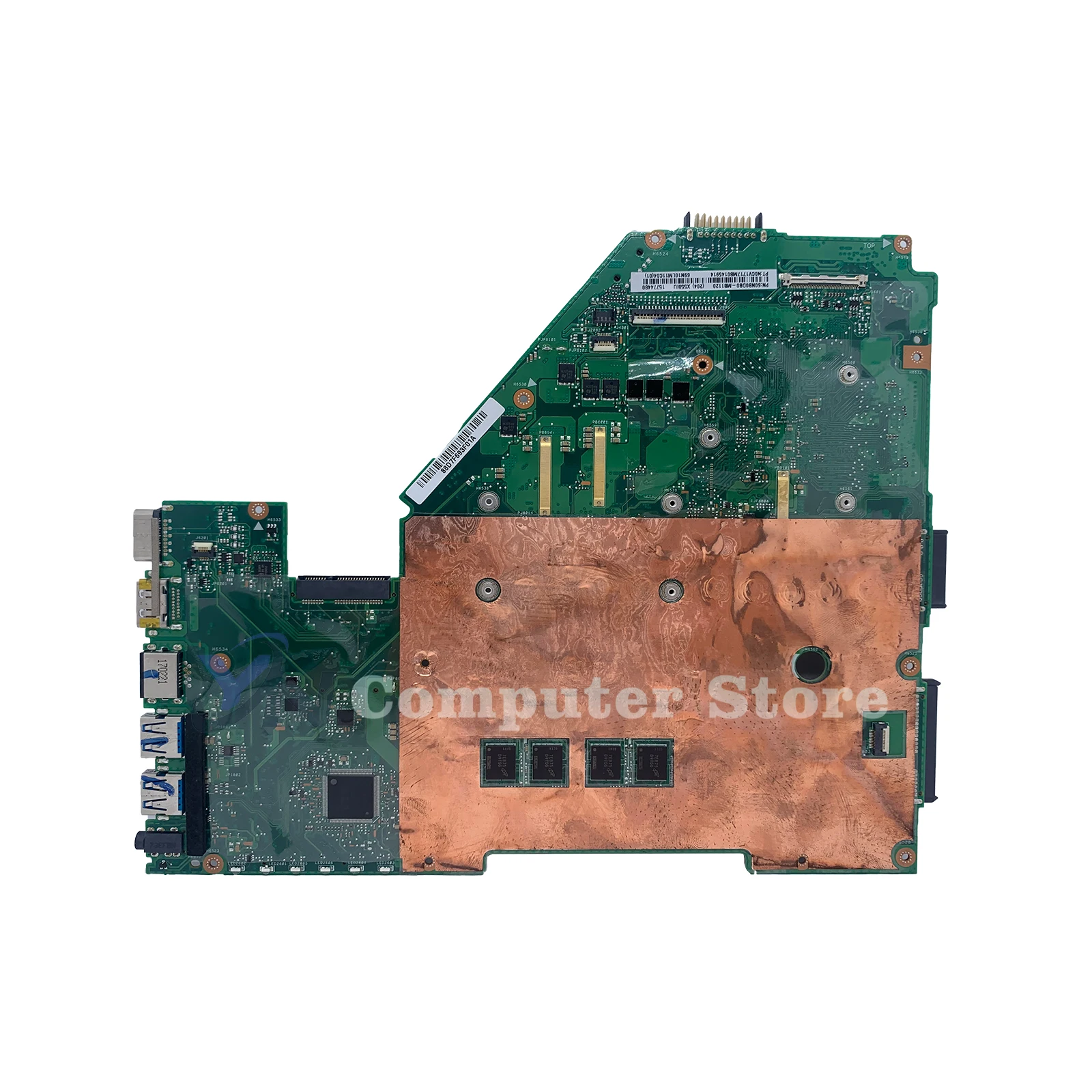 Imagem -02 - Placa-mãe para Laptop para Asus X550ik X550iu Xv50i Vx50iu Vx50ik Fx550i A550i F550i K550i 4gb 8gb Fx-9830p V2g V4g