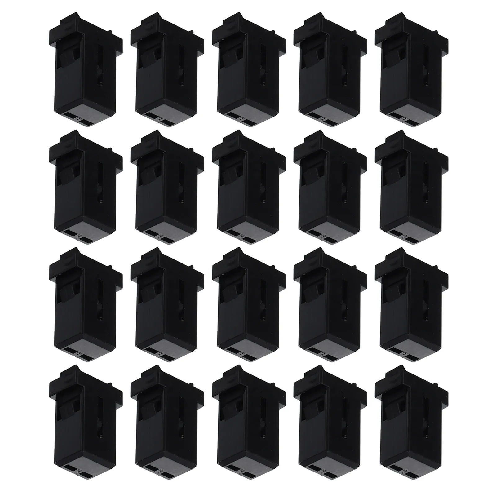 24Pcs Push Button Latch Universal Trash Can Switch Lock Buckles Replacement Clips Press Type Button for Garbage Bin Trash Can