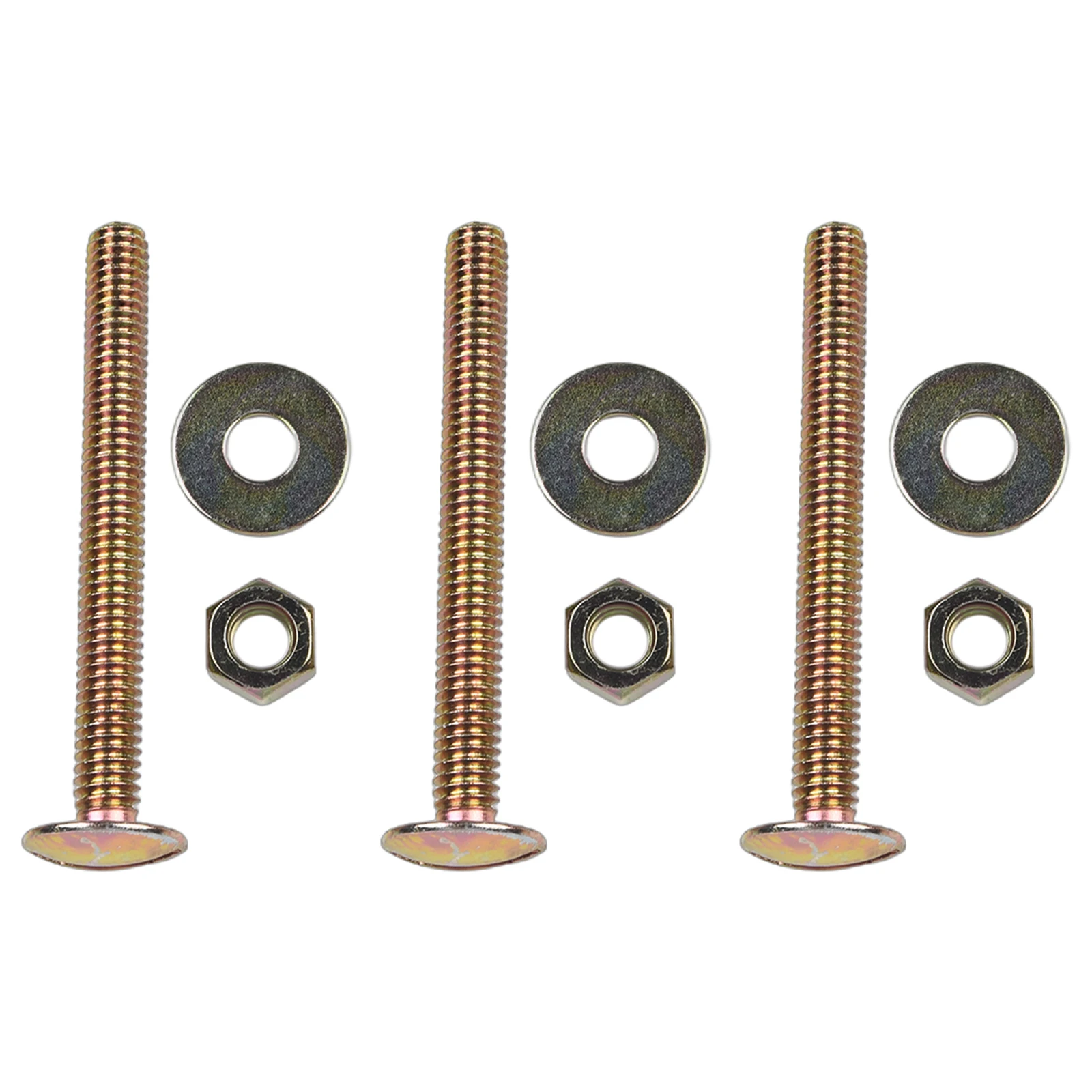 GP51487 Tank Bolts Kit Replacement For Triangle Toilets Seal Kit Rubber Metal Fasteners Washers Replace Accessories