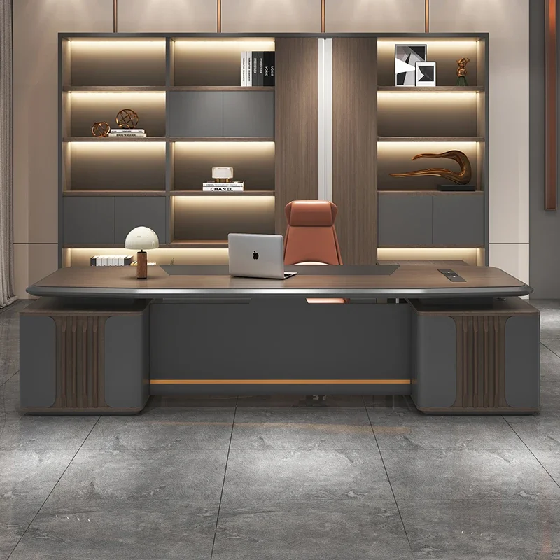 

Современный офисный стол L-образной формы в скандинавском стиле класса люкс с ящиками, недорогой компьютерный стол с местом для хранения