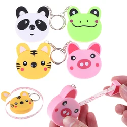 1.5M Cute Frog Piggy Tiger Soft Tape Measure Scale Body Sewing Flexible Measurement Ruler For Body Measuring Tools Tailor Craft