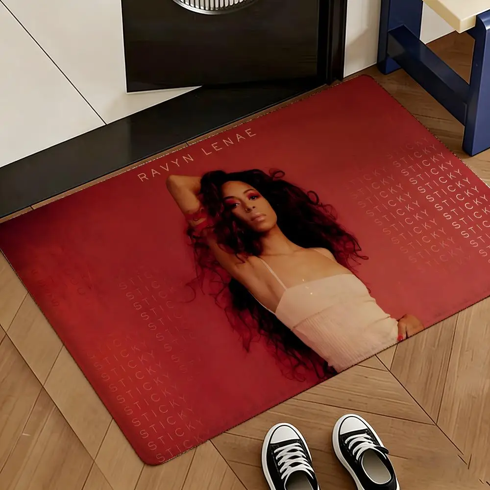 

Мягкий фланелевый коврик Neo Soul Singer R-ravyn L-lenae, нескользящий, впитывающий влагу, для ванной, спальни, домашнего декора