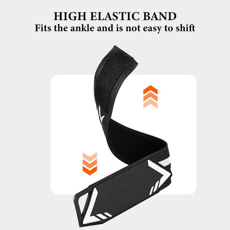 Ankle Blousing Garter Elastic Cycling Trousers Strap Black Ankle Strap Biking Trousers Strap For Cyclist Cycling Enthusiast