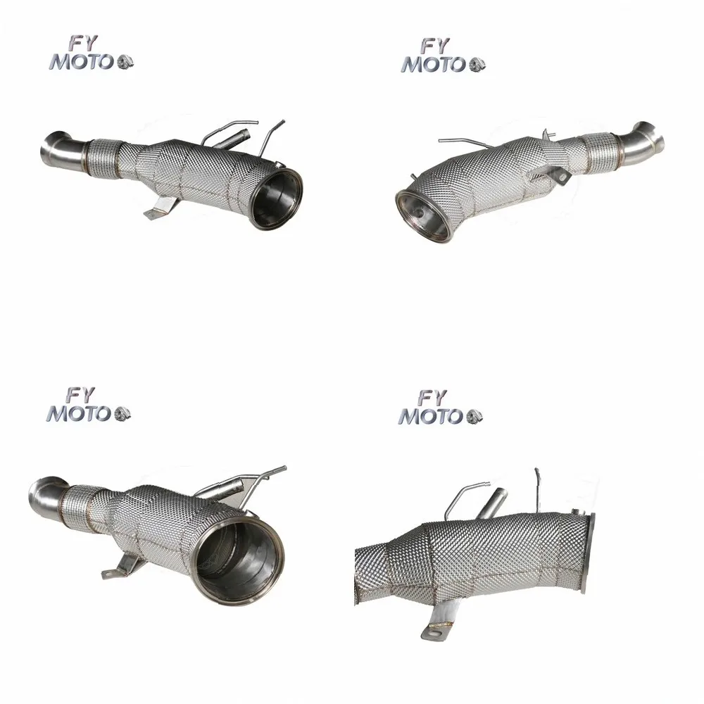 

for BMW G05 X5 G06 X6 24+ 3.0T B58 OPF Catted Downpipe with Heat Shield Performance Exhaust