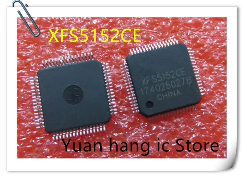 5PCS XFS5152 XFS5152CE Highly Integrated Voice Synthesis Chip QFP-64