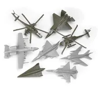 1/144 4D Assembly Airplane Mi24 Helicopter FC-1 J10 US Thunderbolt Fighter Reconnaissance Plane Transporter Military Toy