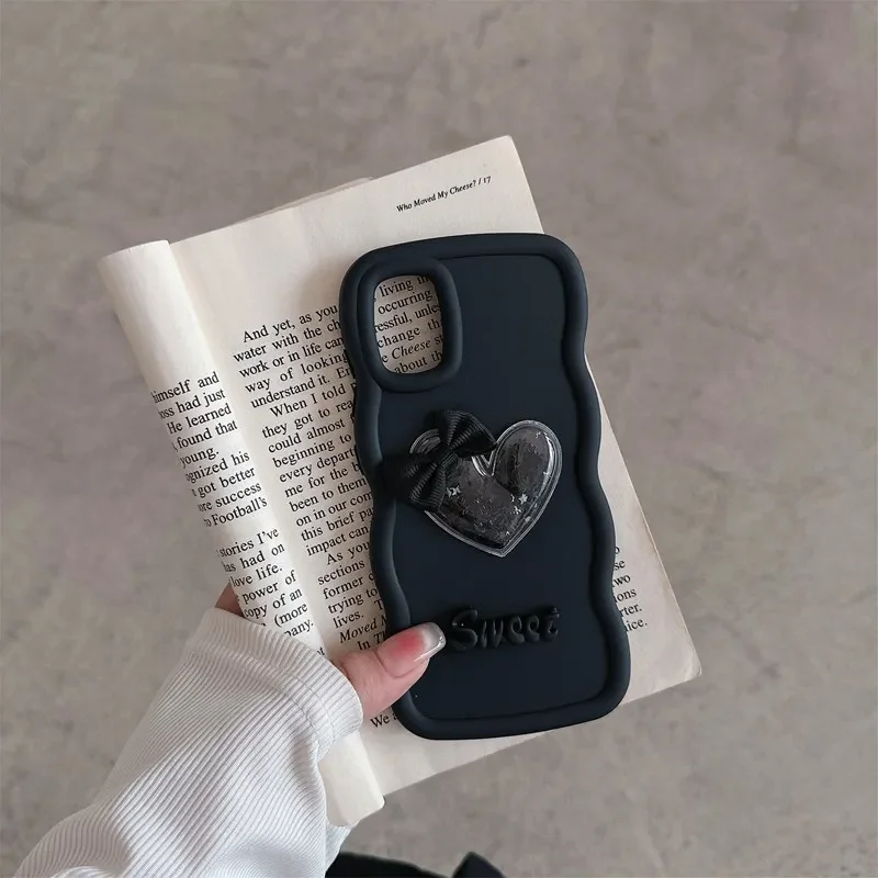 Quicksand Stars Heart Wave Soft Phone Case For Motorola Moto EDGE 40 Neo 5G E32 E22S E20 E30 E40 G10 G20 G30 G60 G60S G71S Cover