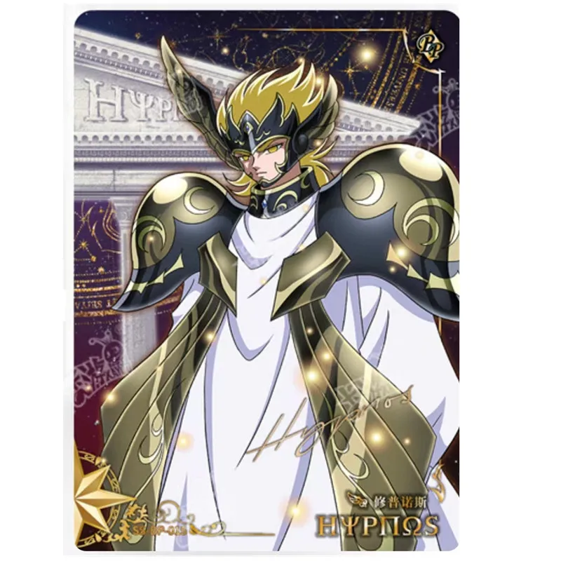 KAYOU Original Anime Saint Seiya Card BP Athena Pandora Hades Character Rare Collectible Card Toy Children\'s Birthday Gift