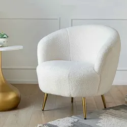 Furniture,Lamb Velvet Lounge Chairs, Living Room Backrest Armchair, Lazy Sofa Chair, Leisure Seat, Soft Pack Stool, Customized