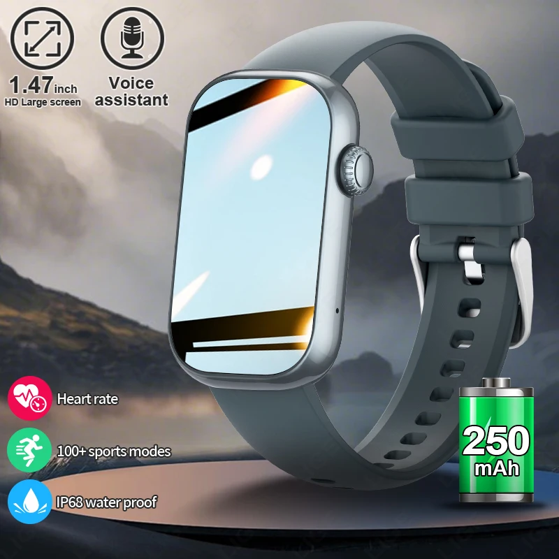 

For Android IOS Smart Bracelet Women Smartwatch Men Heart Rate Blood Oxygen Waterproof Sport Smart Band Watch For Ladies 2026