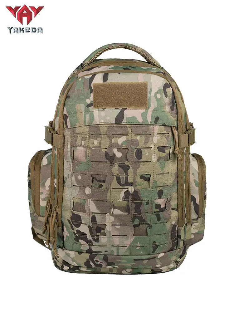 

YAKEDA Assault Тактический рюкзак Molle для фанатов 600D Спортивная уличная сумка большой емкости Туризм Пеший туризм Сумки для горного кемпинга