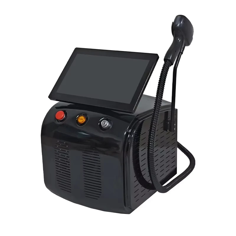 2025 Portable 4 Wave Soprano Ice Titanium Professional 808nm Diode Laser Body Face Hair Removal Machine 4000w