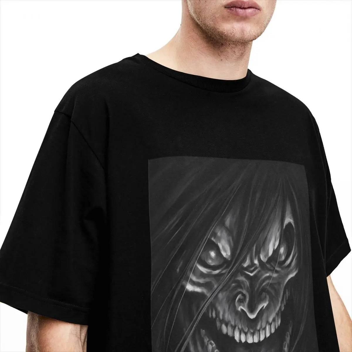 Attacking On Titan T Shirt Beach anime characters Streetwear T Shirts Cotton Popular Tshirt For Men Short-Sleeve Casual Clothing