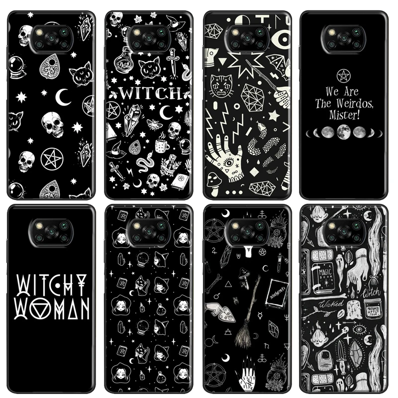 MAGIC Witchcraft  Witch Sailor For POCO X3 Pro X4 X3 GT M3 M4 F3 Case For Xiaomi 11T Pro 10T 12 X Mi 11 Lite Back Cover