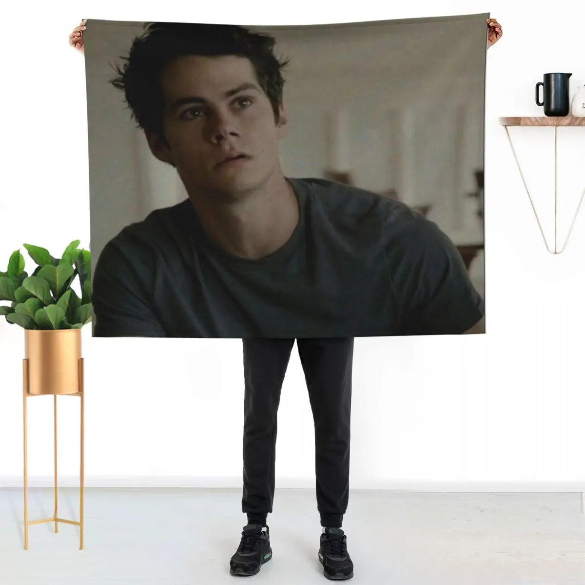 

Stiles Stilinski Throw Blanket Outdoor Soft Blanket for Picnic Beach Camping