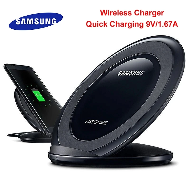 Samsung 15W Qi Wireless Charger Standard Pad 9V1.67A für Galaxy S7 S25 S24 S23 S22 S21 S20 S10 S9 S8 Note 20 9 Z Flip Fold 7 6 5