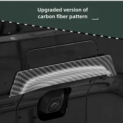For Xpeng P7 G6 G9 2022-25 Car Reverse Camera Rain Shade Cover Automobile Rear Camera Rain Shield Cover Accessories