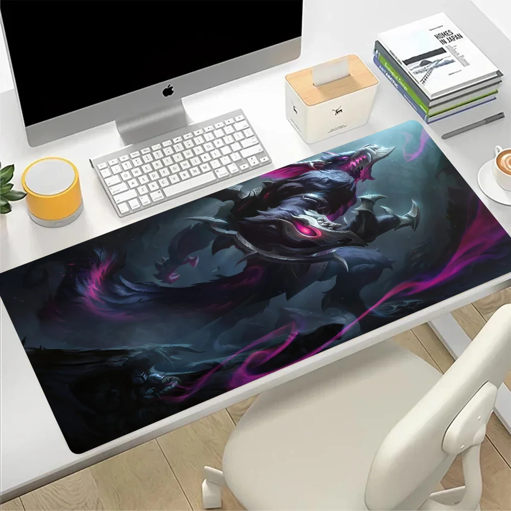 League of Legends Warwick Large Mouse Pad Gaming Mousepad PC Gamer Computer Office Mouse Mat XXL Laptop Keyboard Mat Desk Pad