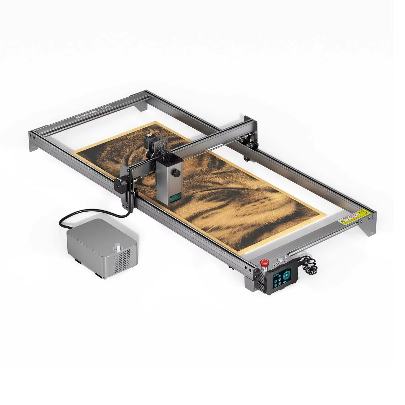 850*410MM Big Area Y-axis Extension Shaft Kits for X20 A20 S20 Pro coherent light Engraver and Cutter Aluminum Alloy Expand