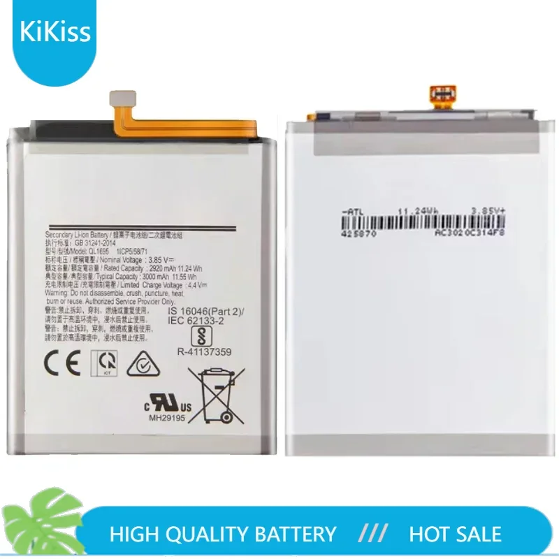 QL1695 Replacement Battery For Samsung Galaxy A01 3000Mah Portable Batteries