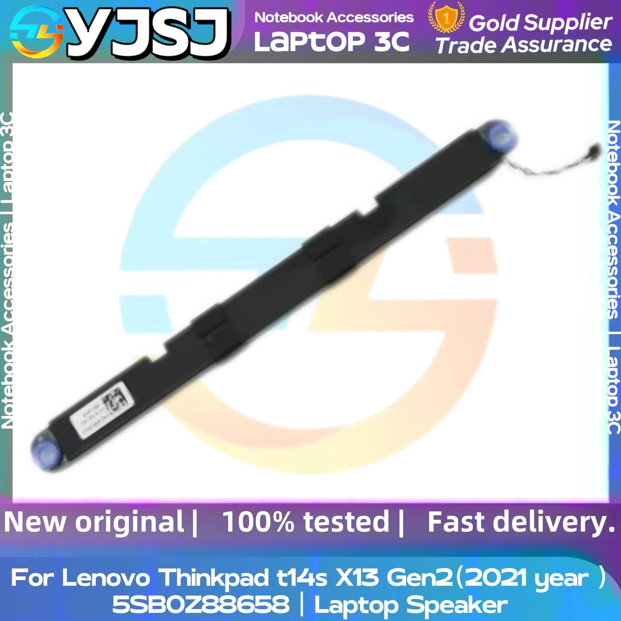 New GENUINE Original Laptop SpeakerFor Lenovo Thinkpad T14s Gen 2 X13 Gen 2 2021year built-in speaker horn audio 5SB0Z88658