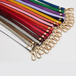 130cm Customized Leather Bag Shoulder Strap Adjustable Purse Strap  Long Thin Handmade Handbags Handle Crossbody Accessories