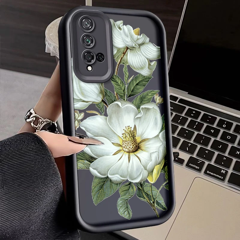 Coque Flower Painted Phone Case For Huawei Honor 20 Silicone Anti Drop Soft Cover Honor20 Funda