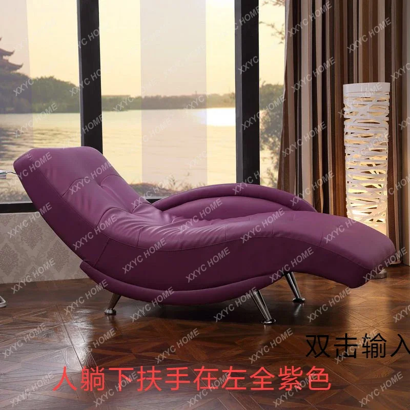 Lconcubine chair lazy sofa beauty couch modern simple single living room lady reclining chair