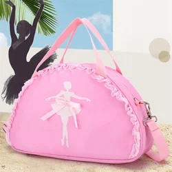 Children Ballet Dance Handbag Girl Ballet Lace Ballet Bag Danse Bag Children Dance Bags for Kids Girls High Quality Lovely Bag