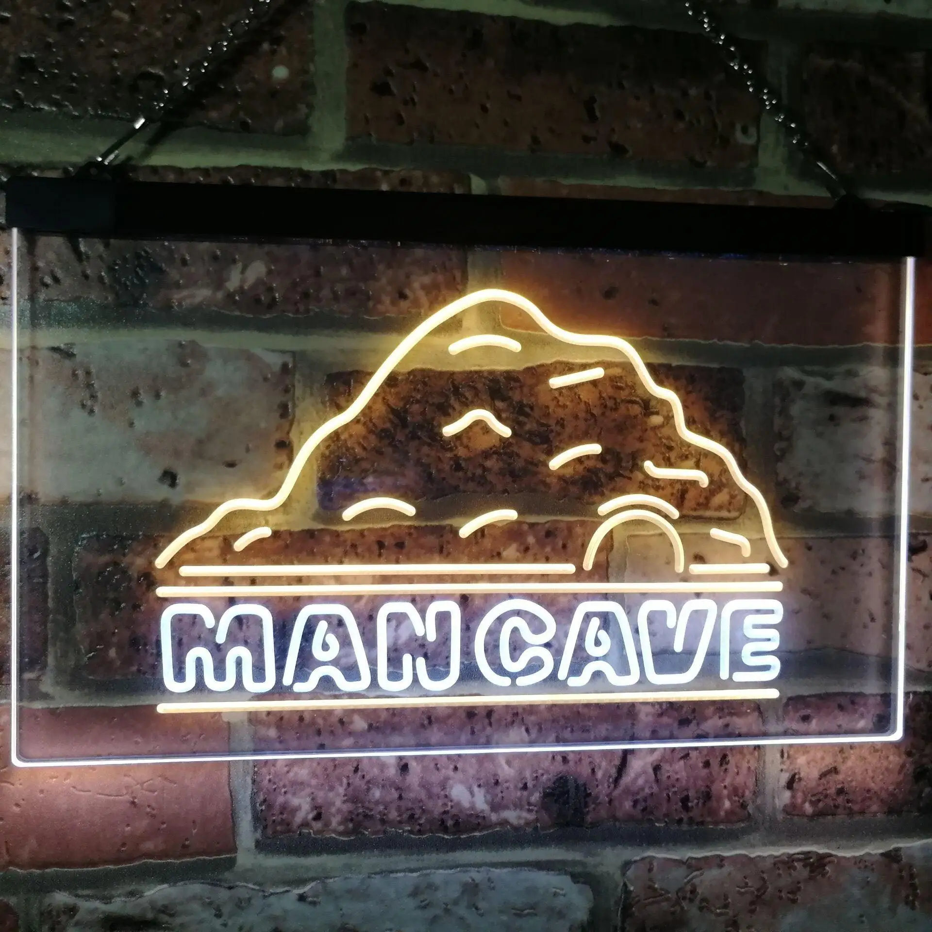 Man Cave Dual Color Led Neon Sign st6-i3069