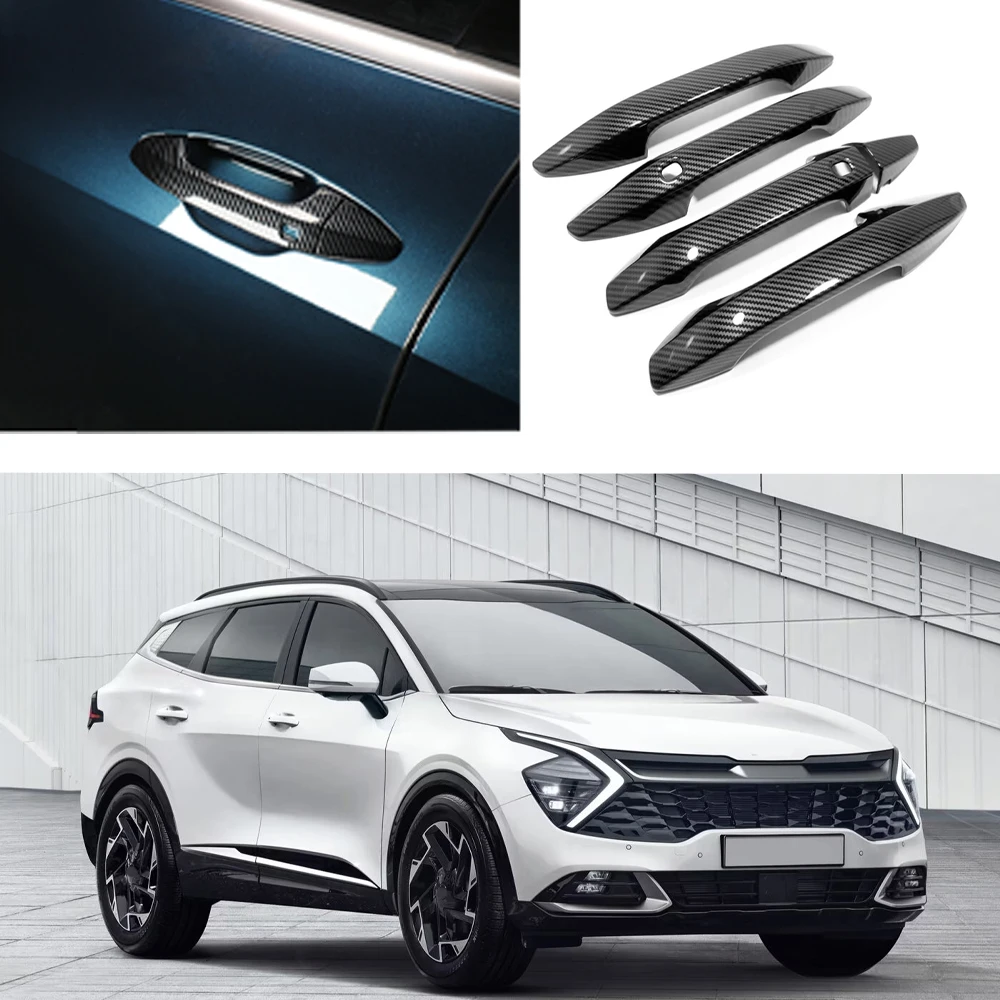 

For KIA Sportage 2022 2023 2024 2025 Door Handle Trim Car Accessories External Protective Car Handle Bowl Styling Stickers