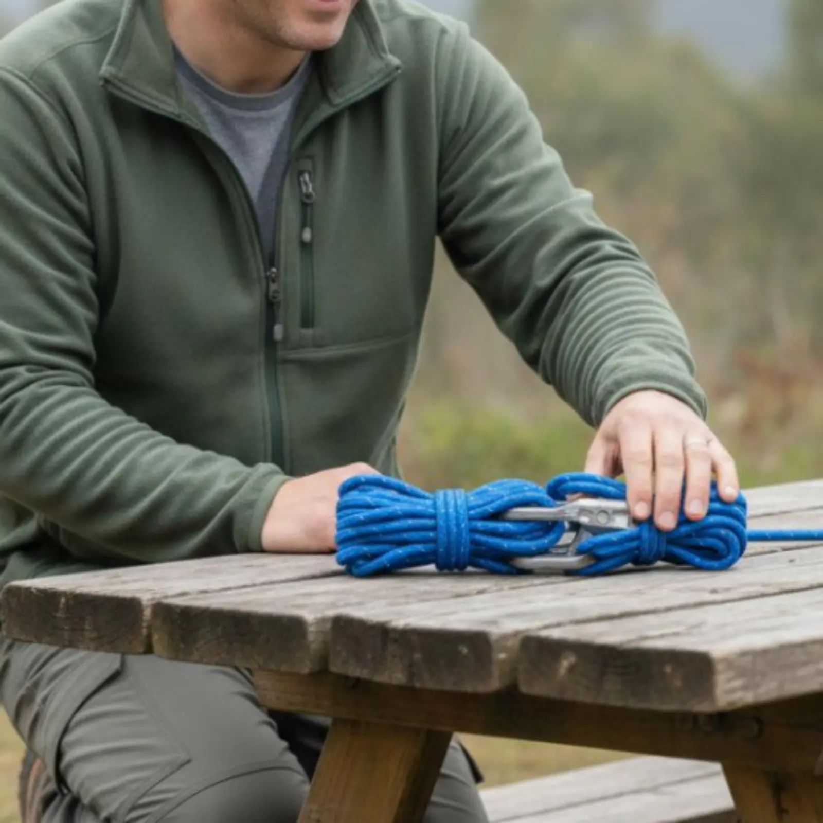 

6 Pieces Paracord Tensioner Long-Lasting Cord Tightener Carabiner Rope Clamp Adjustable Tie down Tool High Strength for Hiking