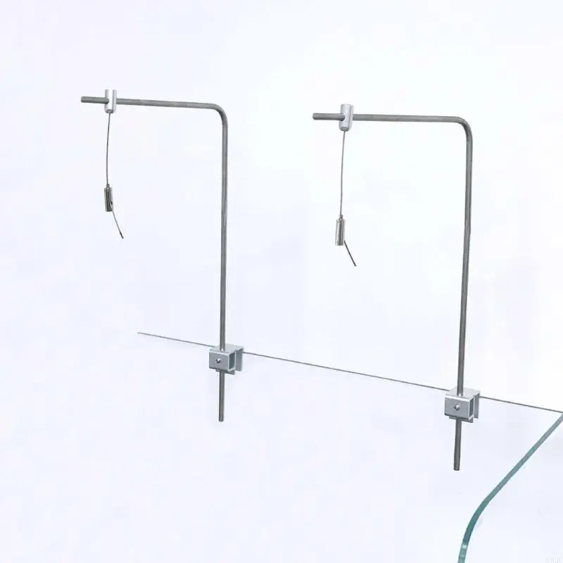 G92C Flexible Positioning Fish Tanks Light Brackets Aluminum Alloys Waterproofed for Fish Tanks Lighting