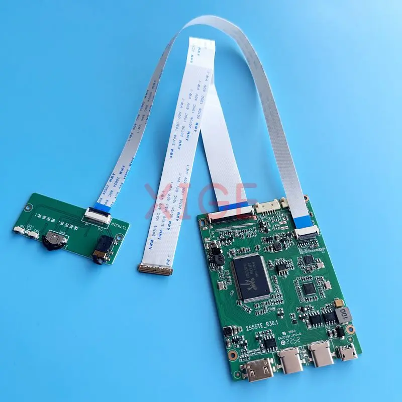 

LCD Driver Controller Board Fit B116HAN03 B116HAN05 Kit DIY 30 Pin EDP Micro USB TYPE-C HDMI-Mini 1920*1080 Laptop Screen 11.6"