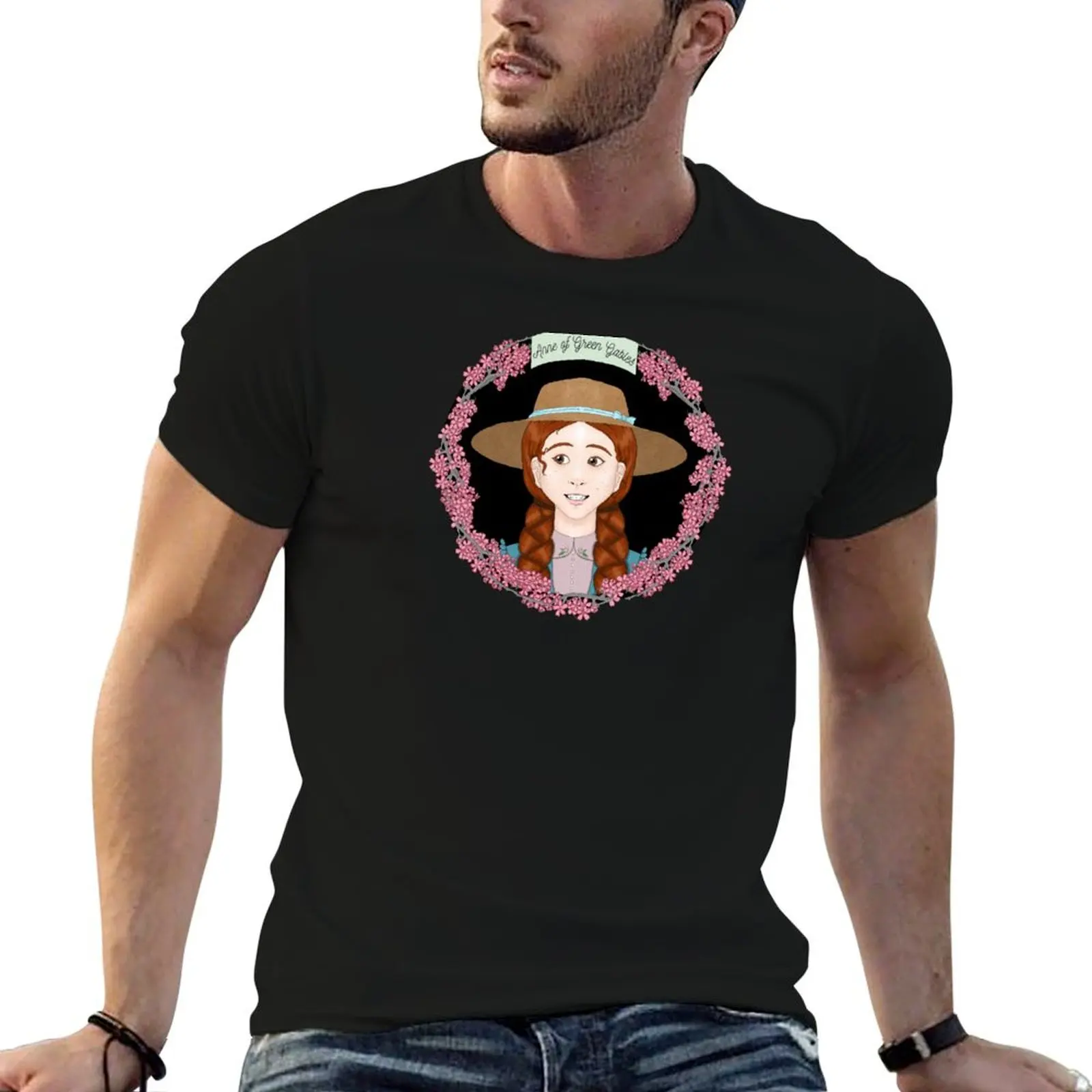 

cotton cotton 100 of t percent for shirt Green Gables man t T-Shirt shirts soft for man Anne