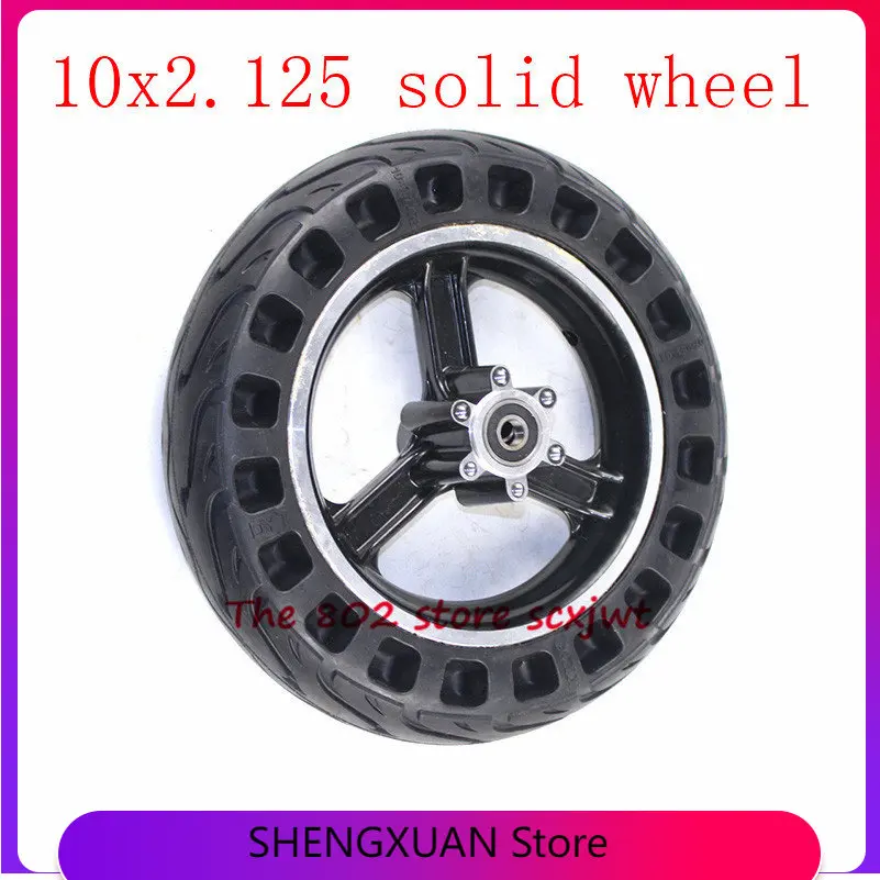 

HOT 10x2.125 Honeycomb Solid Tire for Self Balancing Electric Scooter Self Smart Balance 10inch 10*2.125 Non-inflatable Tyre