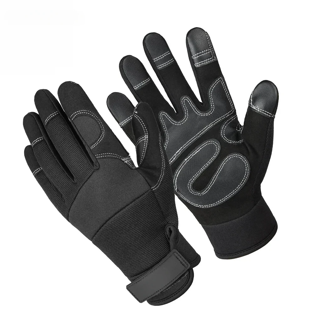 Men\'s Motorcycle Gloves Touch Screen Cycling Outdoor Sports Racing Driving Garden Work Gardening Household Gloves 9022