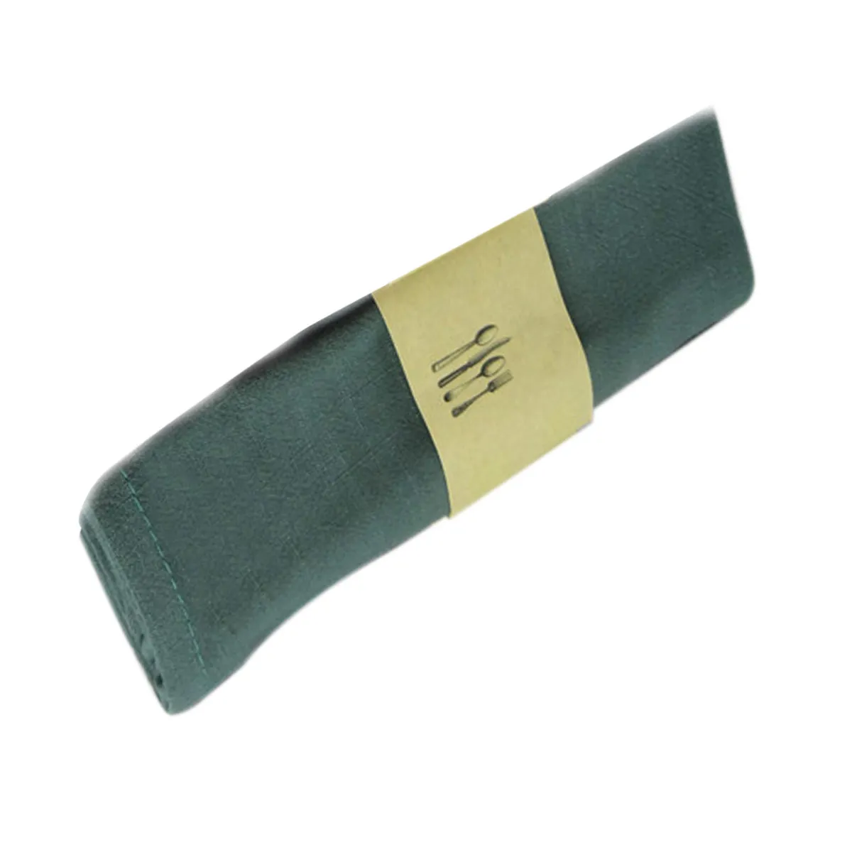 

Салфетка из льняной ткани темно-зеленого цвета, комфортная, впитывающая влагу, для кухни, ужина, выпечки, столовая, чайная, ресторанная